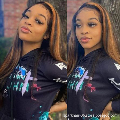 Wholesale High Quality Human Straight Lace Wigs 100% Virgin Human Hair Wigs for Black Women Brazilian Human Hair Lace Front Wigs